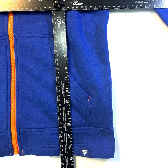 Fanatics Orange and Blue Mets Zip-Up Hoodie - Picture 8 of 8